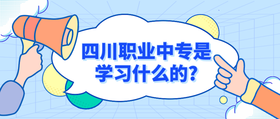 四川職業(yè)中專是學(xué)習(xí)什么的?(圖1)