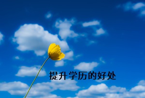 提升學歷的好處