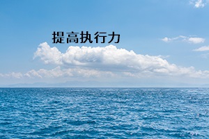 提高執(zhí)行力